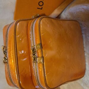 Louis Vuitton Vernis Wooster Orange Crossbody Bag (Project)